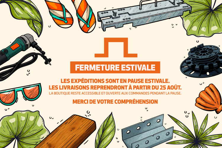 Fermeture estivale