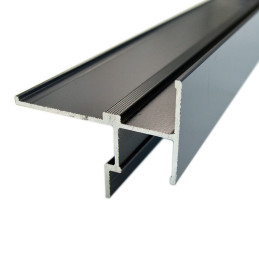 Profil aluminium de finition Haut céramique-Lg 3 m