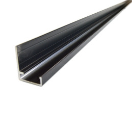 Profil aluminium de finition Bas céramique-Lg 3m