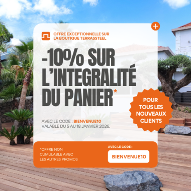 promotion janvier 2026 terrassteel