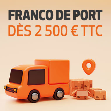 FRANCO Dès 2500 TTC