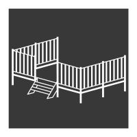Terrasse surélevé